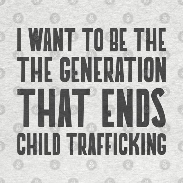 Be the Generation to Save Kids - End Child Trafficking by Hello Sunshine